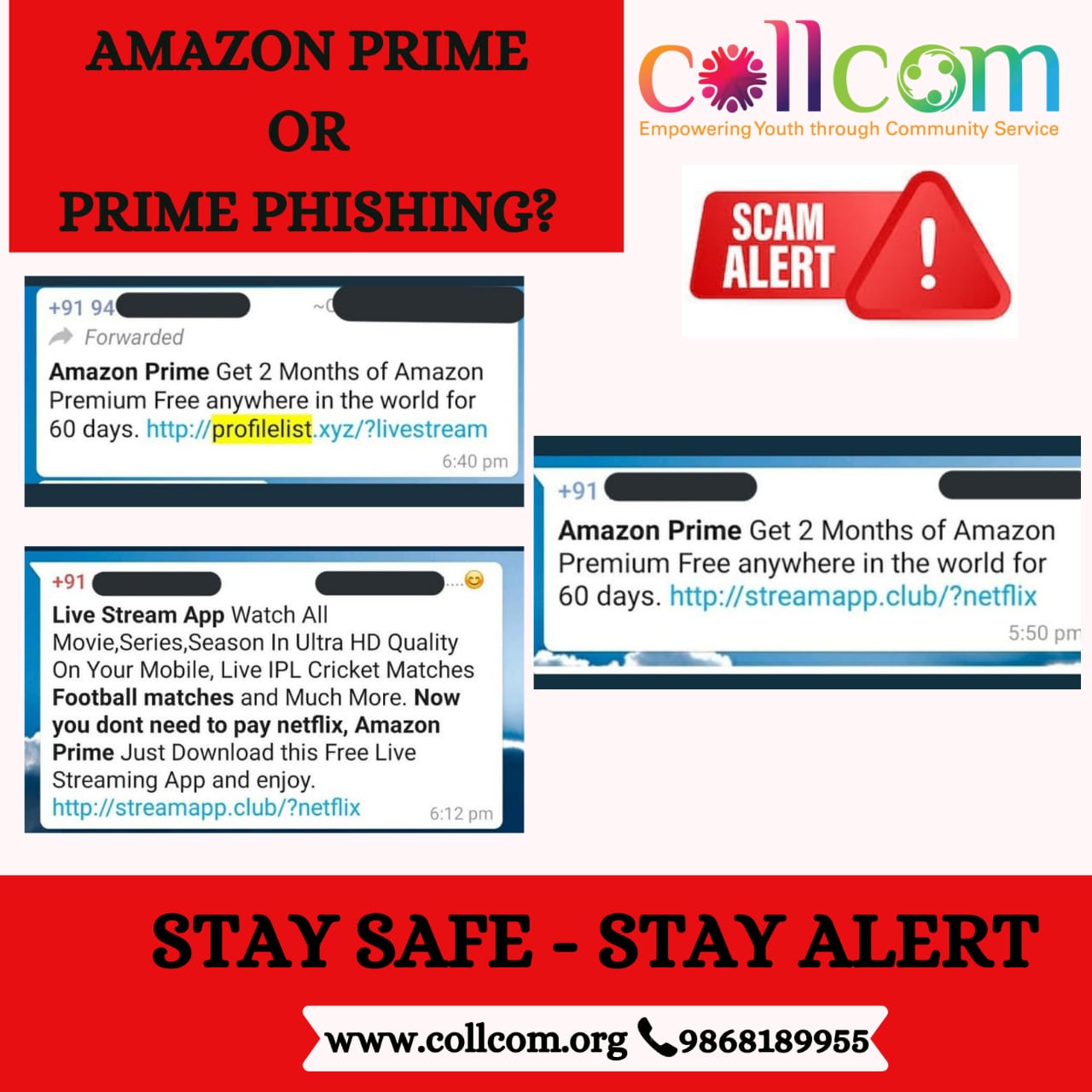 Amazon Gift Card Scam Poster