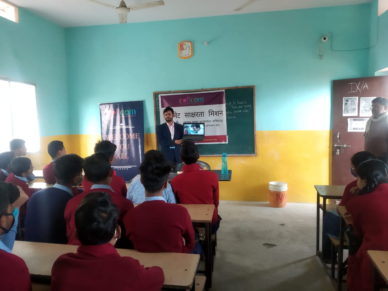 Cyber Awarness Workshop in BIhar Village Poorvi Champaran