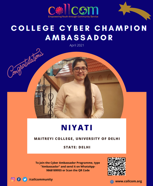 Cyber Ambassador Winner 2021